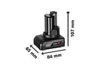 Batteria Bosch Litio GBA 12V - 4,0 Ah - 1600Z0002Y