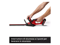 Tagliasiepi a batteria Einhell GC-CH 18/40 Li Solo lama 40cm Power X-Change