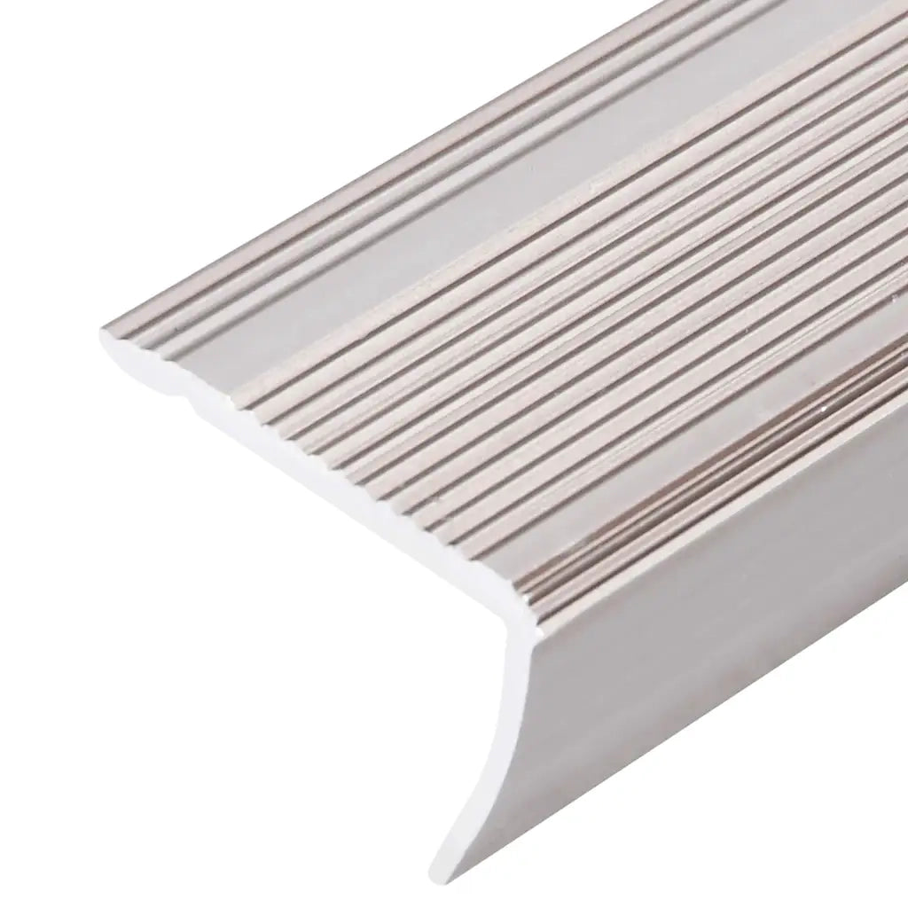 Profili a L per Gradini 5 pz in Alluminio 90 cm Champagne 146750