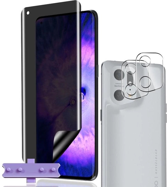 Schermo di protezione con funzione anti-Spy - Pellicola di protezione - Protezione in pannellamento - Montaggio semplice - TPU morbido - 1 pezzo - Filtro di privacy