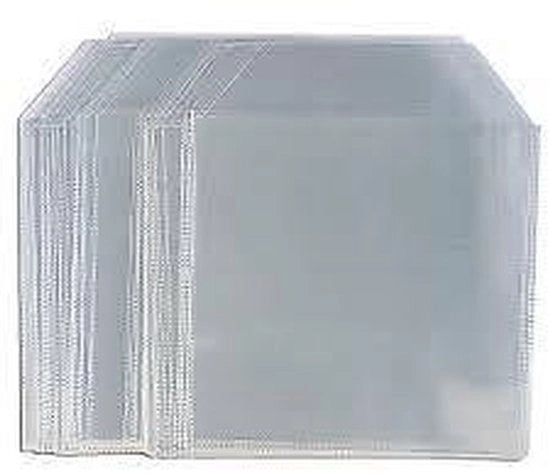 Sistema di Protezione CD 120 Micron - Hoes 120 Micron - Sistema di Organizzazione CD - Map di Organizzazione CD - Hoes Plastic per CD - Protezione Extra contro Macchie - Hoes per CD
