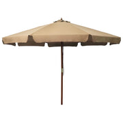 Ombrellone da giardino con palo in legno 330 cm tortora 02_0008123