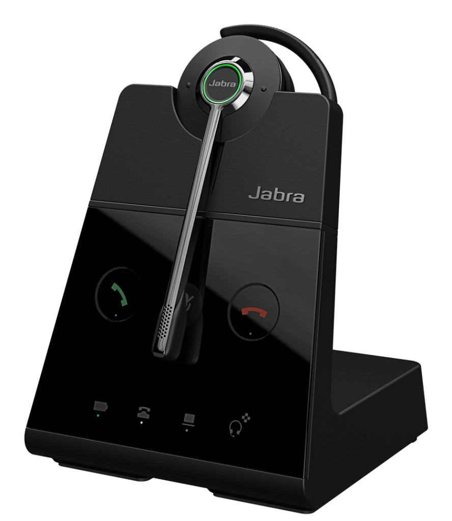 Jabra engage 65 se auricolare wireless a clip, a padiglione ufficio nero - 9655-553-111