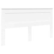 Testiera | Testata con Testiera | Testata Bianco 200 cm Legno multistrato