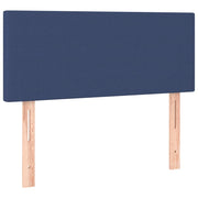 Testiera | Testata Blu 90x5x78/88 cm in Tessuto