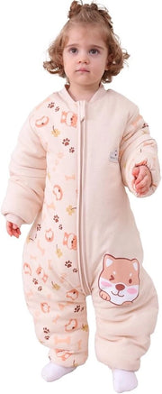 Zaino per neonati con maniche e piedi lunghi - 3,5 TOG - adatto per inverno - 1 pezzo - adatto per bambini di 95-105 cm