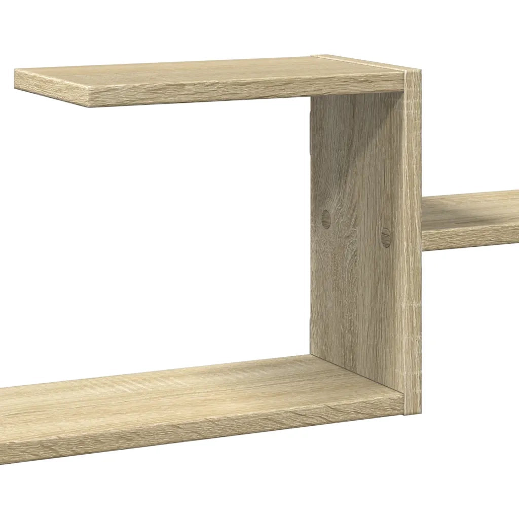 Scaffale a Parete Rovere Sonoma 104x15x49 cm in Truciolato 853202