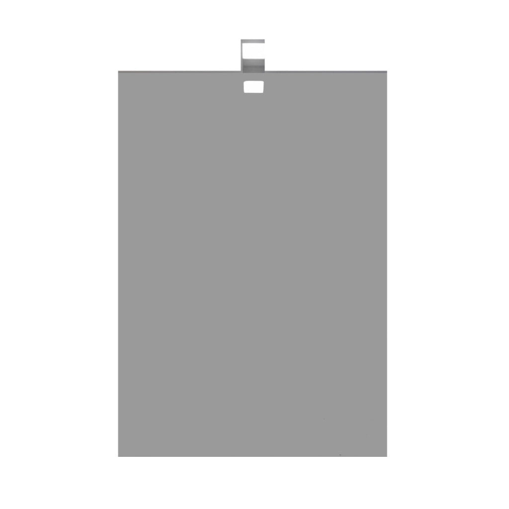 Specchio bagno con lampada led verticale o orizzontale panay, misura 70x50