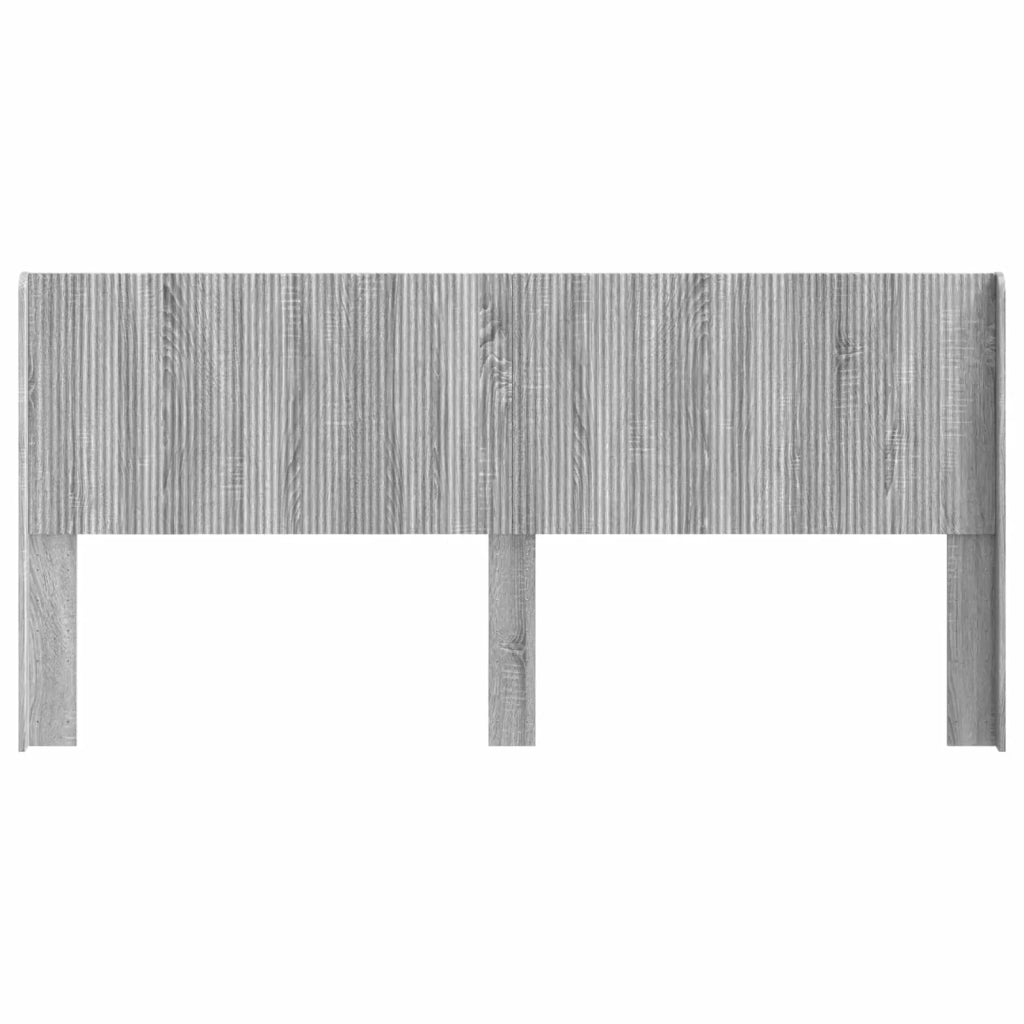 Testiera Letto Sonoma grigio Legno ingegnerizzato 889561
