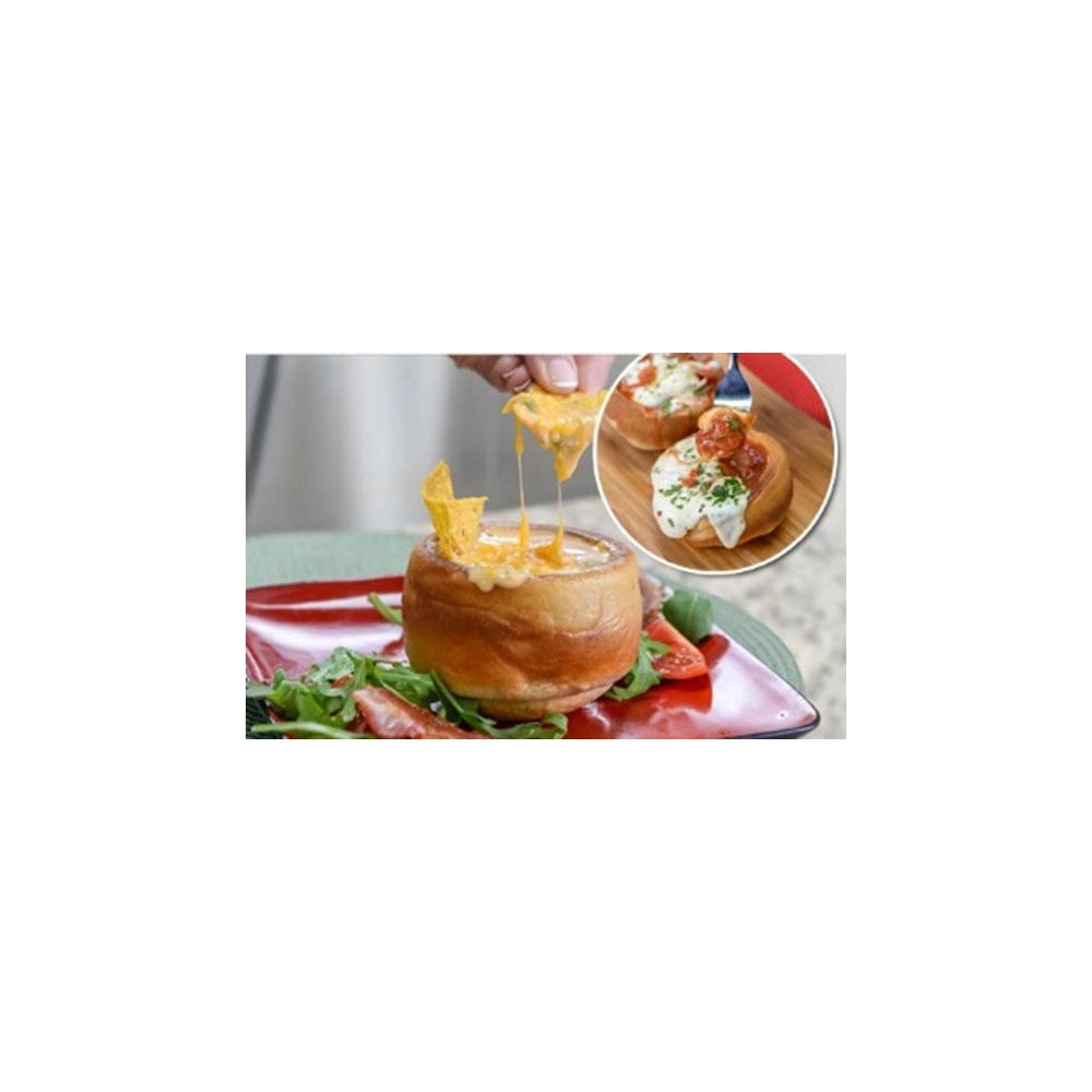 Trade Shop - Bistro Bowls Vassoio Antiaderente Per Cottura Pane Focacce Dolci Biscotti Frutta -