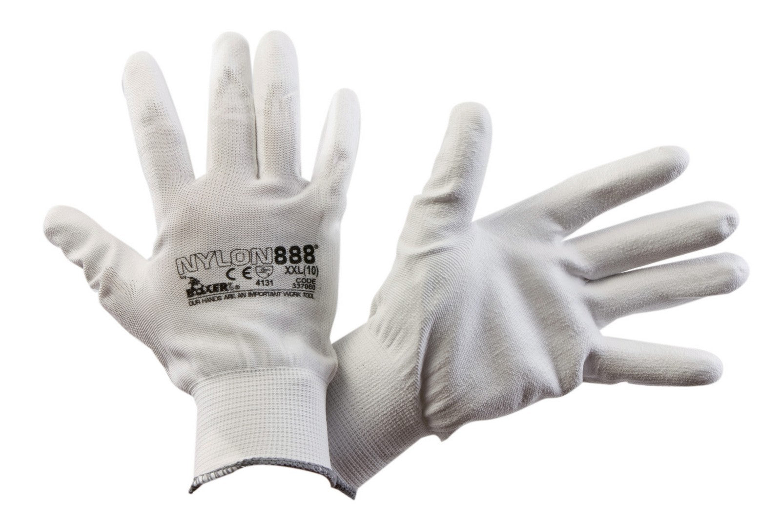 12paia guanti nylon/888 palmo poliuretano tg. 8 cod:ferx.18805.stock