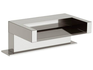 Bocca a cascata bordo vasca con dispositivo luminoso ambient e getto a cascata