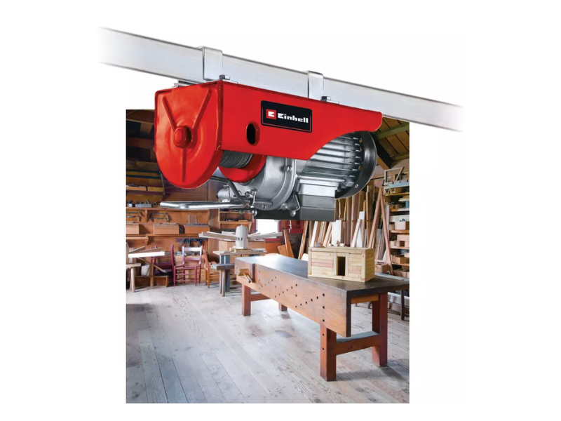 Argano TC-EH 250-18 Einhell sollevamento fino a 250 kg cavo 18m motore 500W