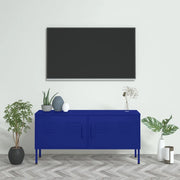 Mobile TV Blu Marino 105x35x50 cm in Acciaio cod mxl 12609