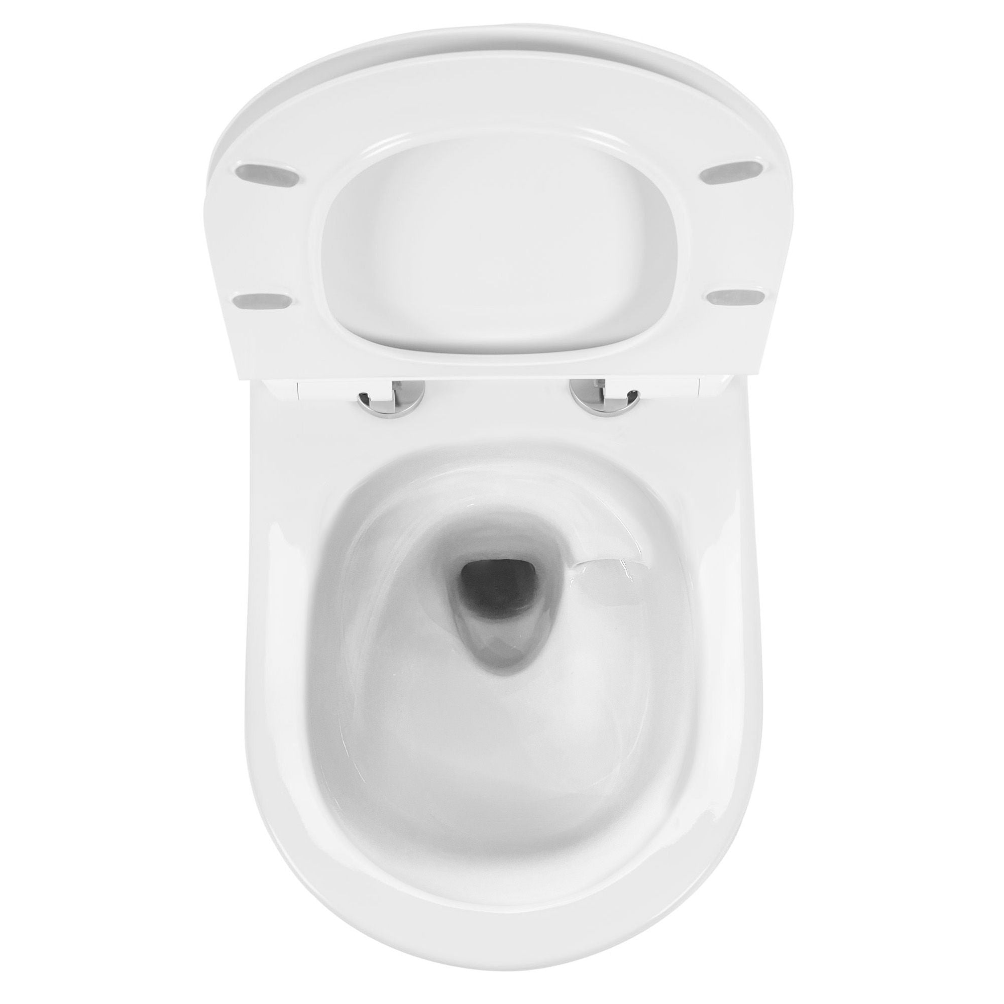 Vaso Wc Sospeso Rea Carlo Mini Tornado Rimless Flat Pro
