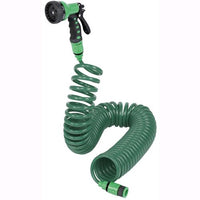 Kit Irrigazione Starter Irrigo Iris Nilo Tubo Spiralato 15mt+Irrigatori/Pistola