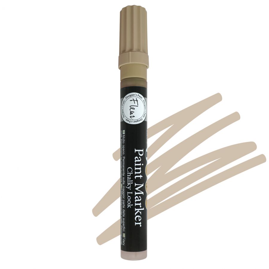 FLEUR PAINT MARKER - PUNTA MEDIA 2-4 MM -  F12 JAMES TAUPE