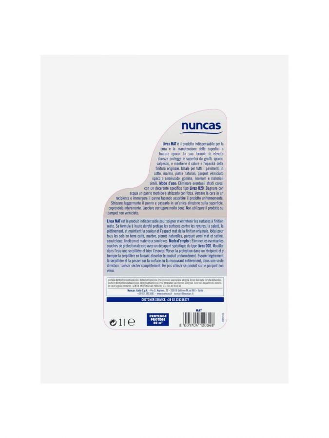 LIVAX MAT CERA OPACA