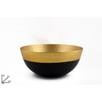 CIOTOLA 24X10 ACCIAIO ORO C/BASE NERA