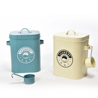 CONTENITORE LAVANDERIA IN MET C/MISURINO 18X16.5XH.23 CM ASS CAD UNO