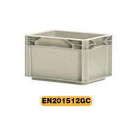 CONTENITORE INDUSTRIALE 20X15XH 12 CM GRIGIO USO ALIMENTARE