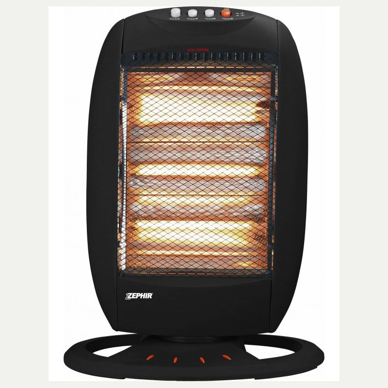 STUFA A 3 ELEMENTI ALOGENI OSCILLANTE