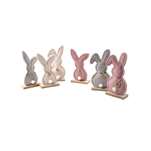 CONIGLIO IN VELLUTO COLORI,PREZZO CAD UNO, INDICARE IL COLORE