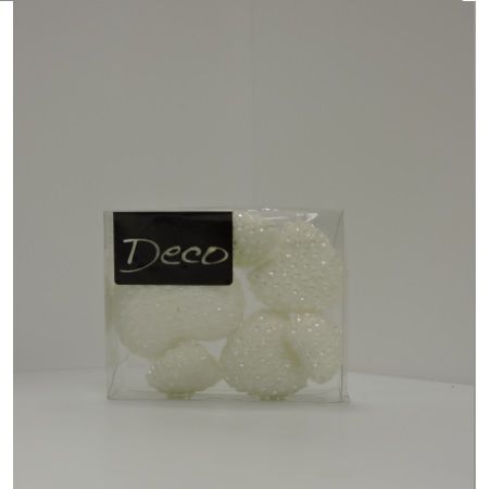 DECO CUORI DIAMANTI BIANCO