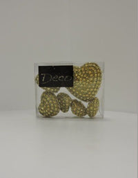 DECO CUORI DIAMANTI ORO