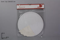 VASSOIETTI TONDI TORTA 3 PZ