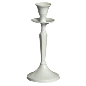 PORTACANDELE ALLUMINIO BIANCO