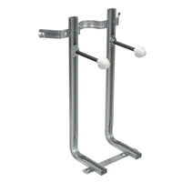 Coppia staffe universali per wc e bidet