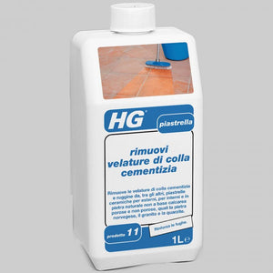 RIMUOVI VELATURE COLLA CEMENTIZIA