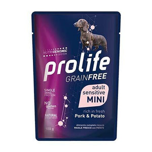 Prolife Dog GrainFree Maiale e Patate - confezione 10 Bustine da gr.100 confe...