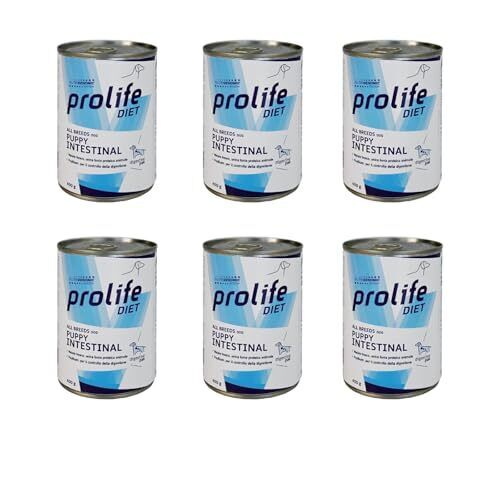 SCATOLETTE CANE PROLIFE DIET DOG PUPPY INTESTINAL. 400GR CONFEZIONE RISPARMIO...