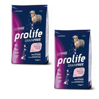 Confezione 2x10kg maiale e patate - prolife - Grain Free Adult Sensitive M/L