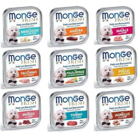 Fresh paté Monge cibo per cani in scatola - 32 vaschette da 100 grammi flavor: TONNO