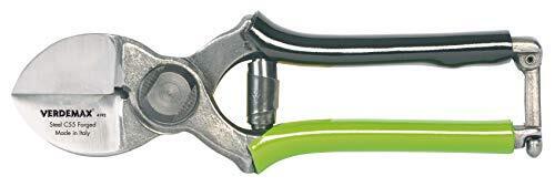 Verdemax 634192 Forbice.Doppio Taglio, Verde
