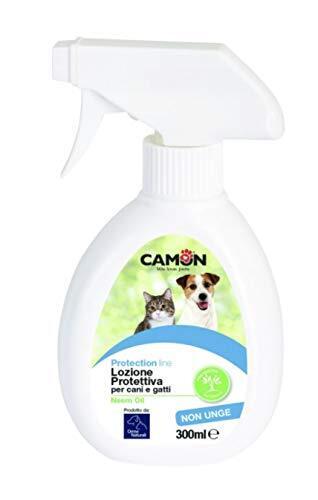 Camon Lozione Protettiva Olio di neem per Cani e Gatti. Protezione da parassi...
