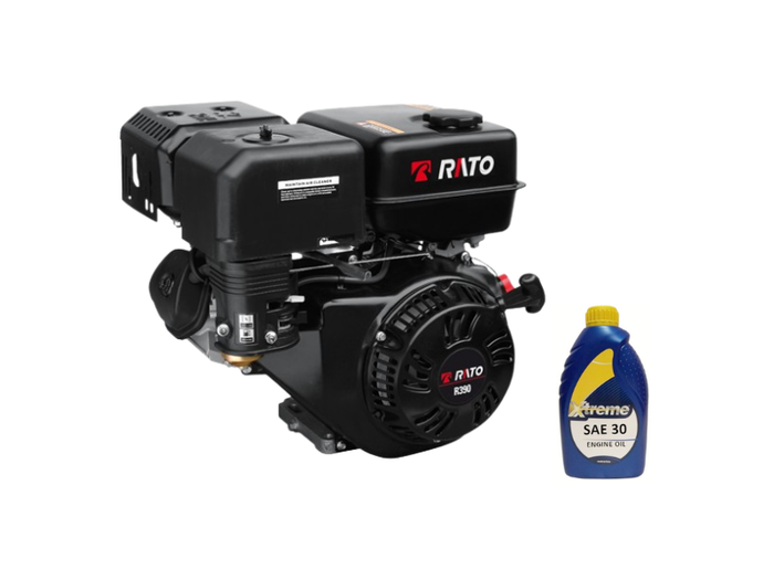 Motore Rato R390 albero cilindrico con olio SAE30 omaggio 389 cc 7.8 kW