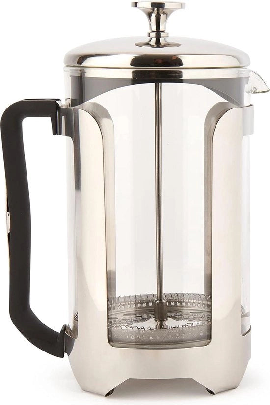 Cafetière in acciaio inossidabile per dodici tazze - Scatola regalo argentata