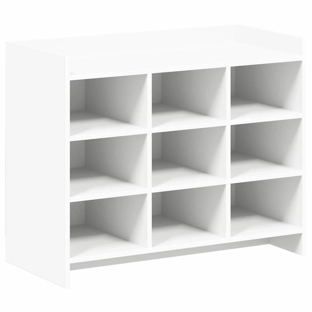 Mobile per scarpe Bianco 85 x 39,5 x 70 cm Legno ingegnerizzato 8011363