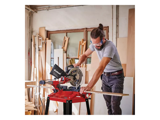 Troncatrice a collo d'oca Einhell TC-SM 2531/2 U 1900W lama 254mm tagli obliqui