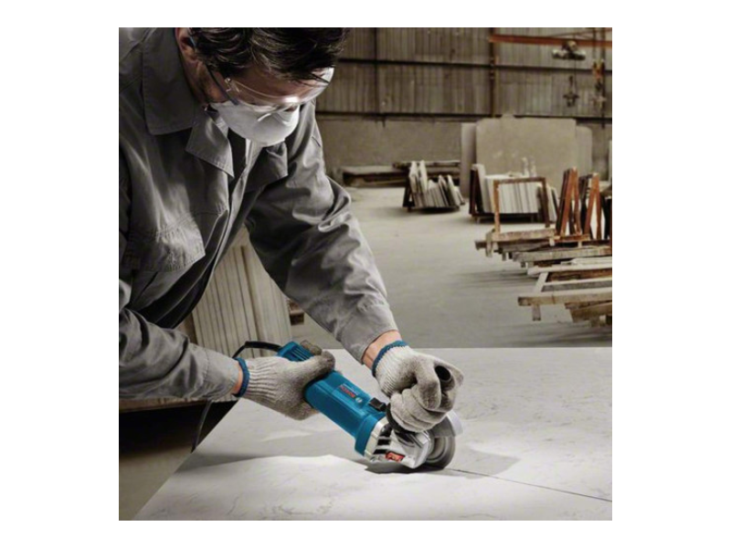 Smerigliatrice angolare GWS 750 Bosch 115mm 750W ergonomica e anti-polvere