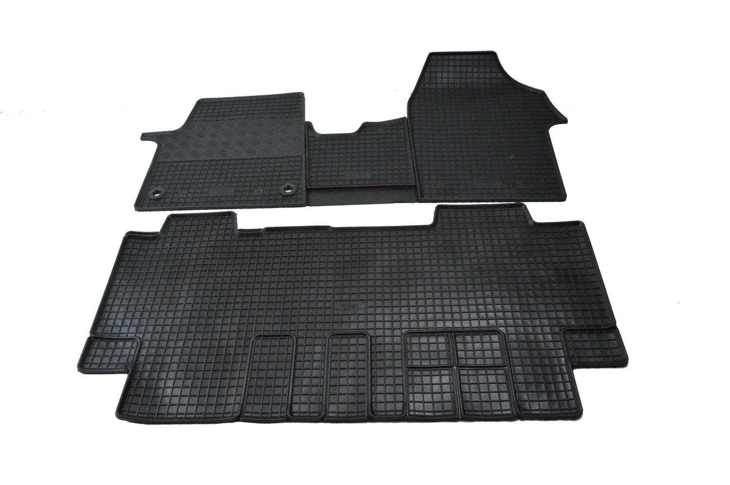 RIGUM-903911-904437, Tappetini in Gomma 6 posti per Citroen Jumpy dal 2016 (3 anteriori + 3 posteriori)