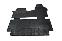 RIGUM-903911-904437, Tappetini in Gomma 6 posti per Citroen Jumpy dal 2016 (3 anteriori + 3 posteriori)