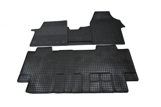 RIGUM-903911-904437, Tappetini in Gomma 6 posti per Citroen Jumpy dal 2016 (3 anteriori + 3 posteriori)