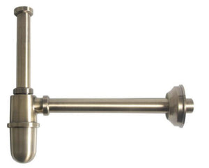 Sifone lavabo a bottiglia bronzato da 1 1/4