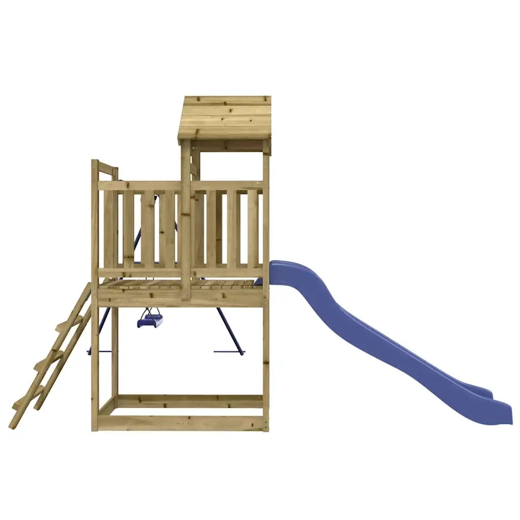 Set da Gioco da Esterno in Legno di Pino Impregnato CFW4015208
