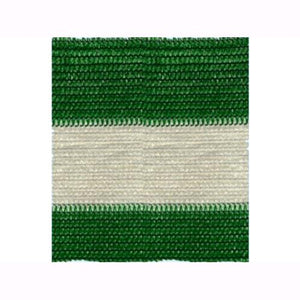 Stuoia Rete Ombreggiante Sombrero Bianco/Verde Rotolo 100mt X H.4mt.